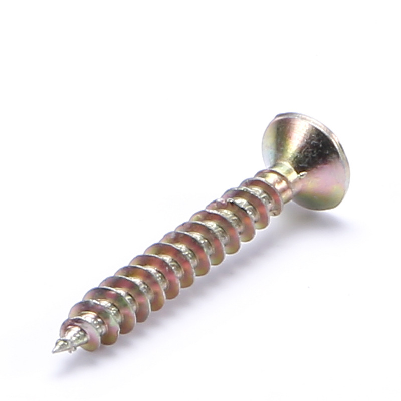 十字沉头纤维钉自攻3.5/4厘5mm螺丝连接紧固家具五金配件厂家直销