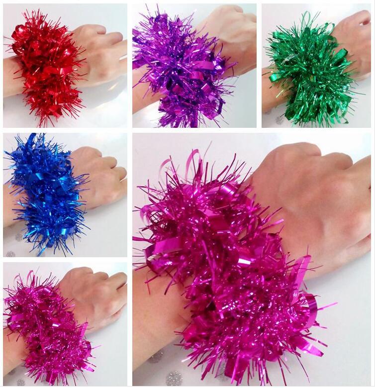 六一儿童节幼儿园跳舞表演手腕花舞蹈演出龙珠手花广场舞道具手环