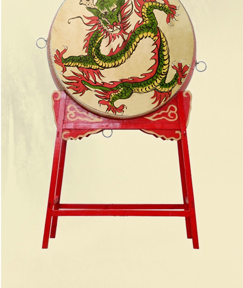 厂家直销18/24/1/1.2/1.5/米牛皮大鼓堂鼓立式龙鼓战鼓锣鼓威风鼓