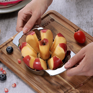 锌合金苹果切 水果刀 苹果切果器 分割器 切水果器去核神器分割