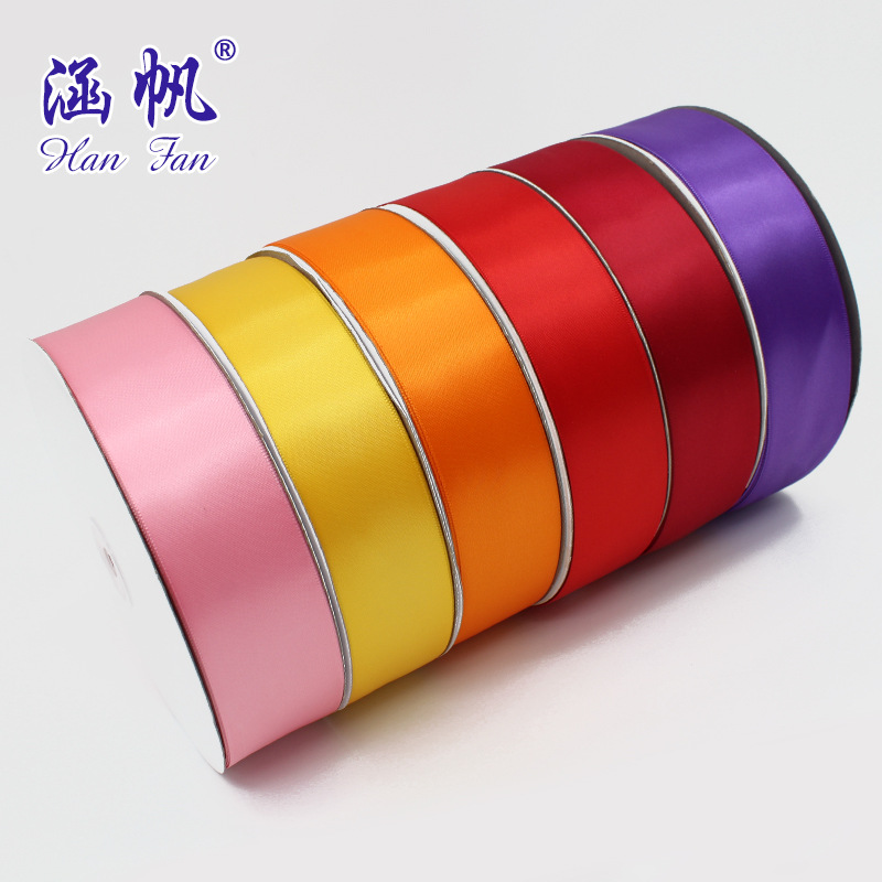 4cm Encryption Single-Sided Polyester Ribbon Ribbon Ribbon Gift Packaging High Density High Quality Ribbon Ribbon Wholesale DIY