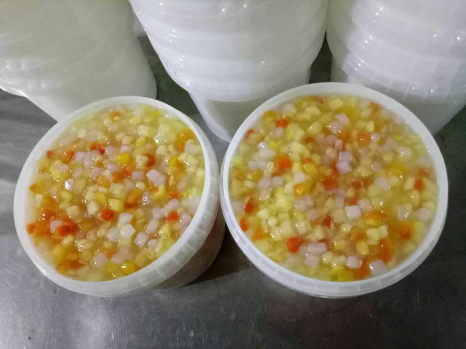 包邮万吉杂果粒馅(5000克×4桶/箱),杂果馅,披萨果馅,果酱