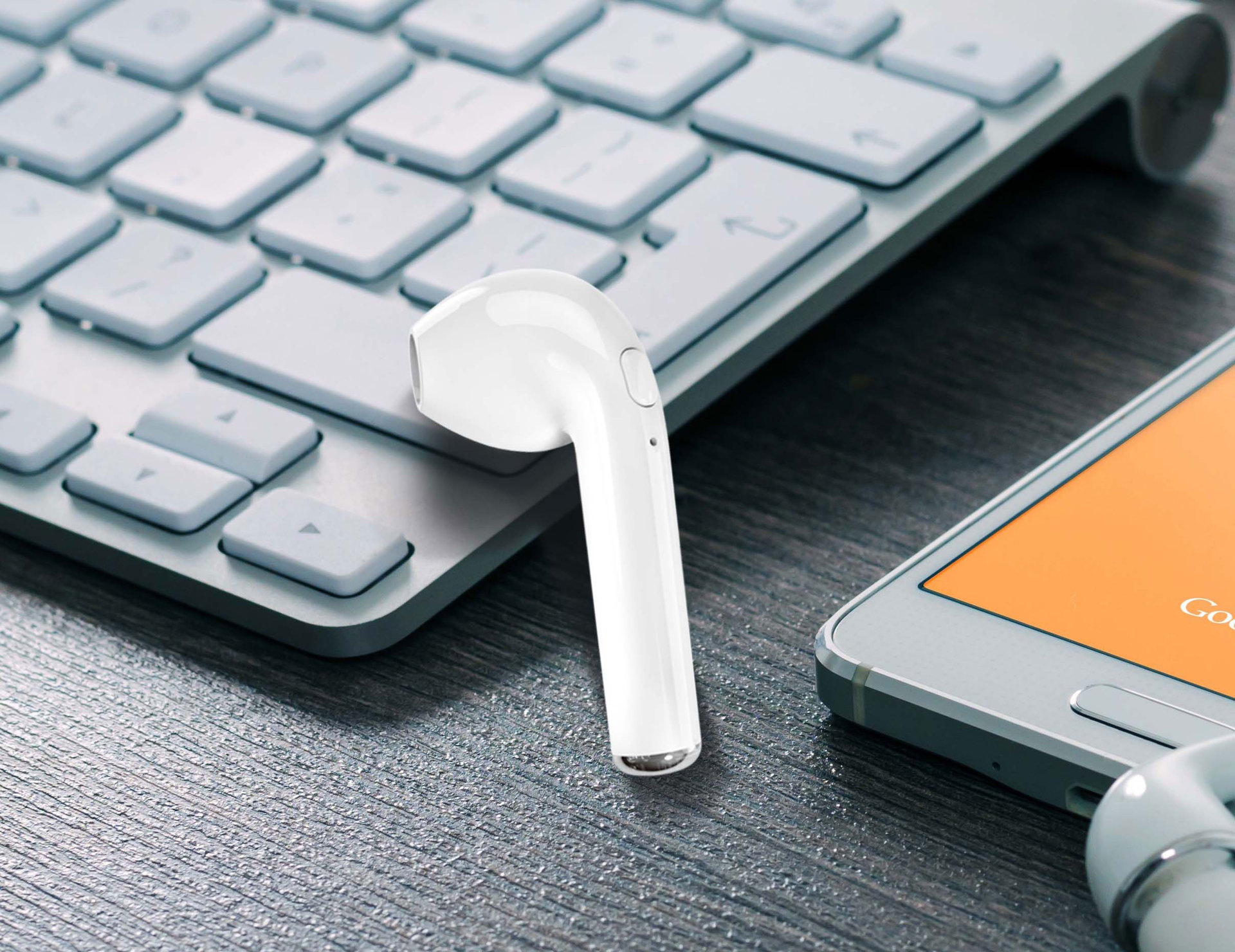 lamyoo蓝雨- b070 苹果i7i8蓝牙 平耳耳塞式单耳耳机