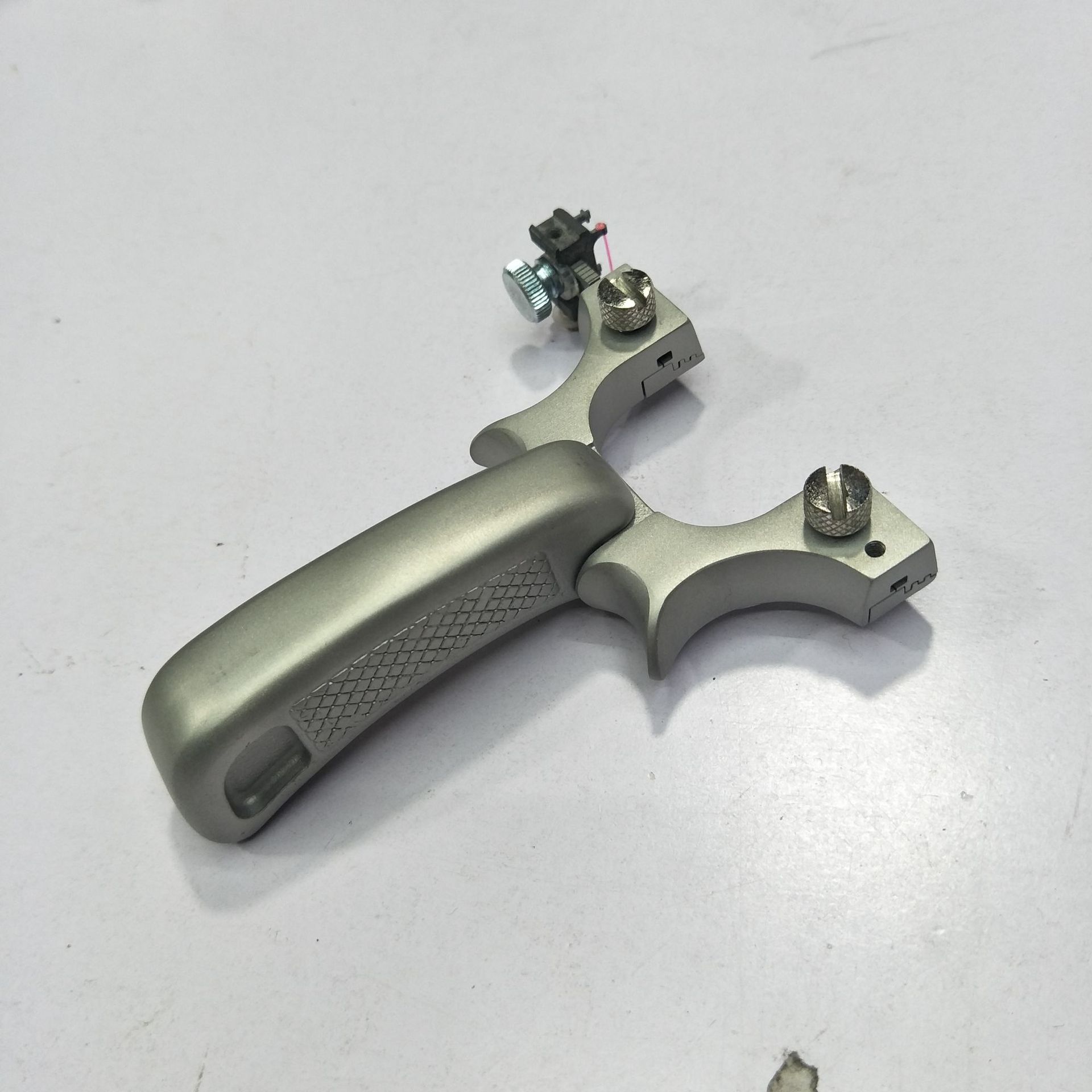 惊魂440c钛钢不锈钢按压弹簧扁皮弹弓夹片光纤精准户外厂家生产