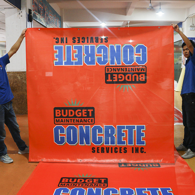 高清喷绘写真网格布 网格布条幅超宽定制双面