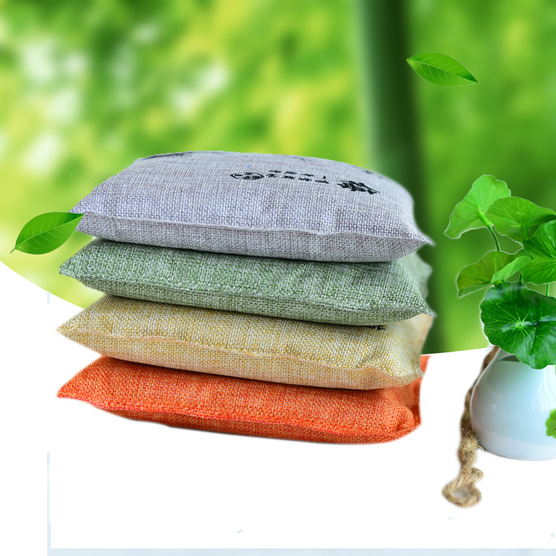 车载炭包 汽车竹炭包 家用除味活性炭包碳包 竹炭空气净化袋