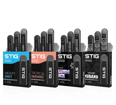 正品vgod出品 stig一次性一体小烟 小巧便携 迷你戒烟清肺电子烟