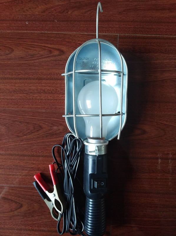 批发夹子式铁罩挂灯工作灯 汽车工作灯维修灯 手持照明挂灯工作灯