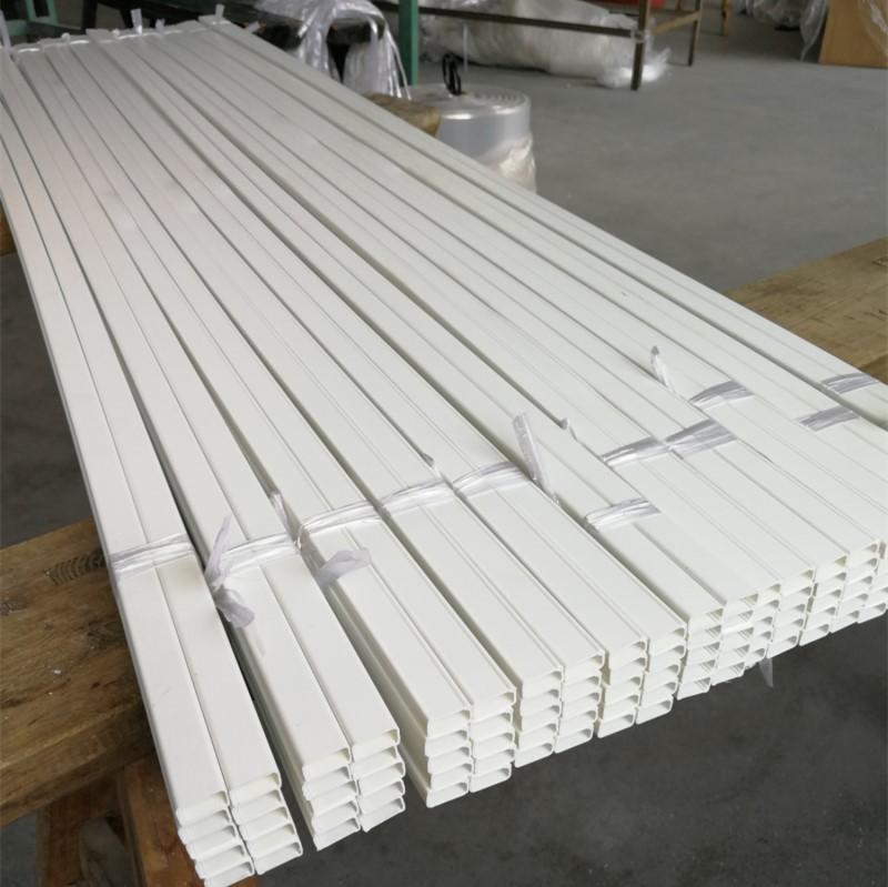 供应pvc线槽工程装修塑料整体线槽过检聚氯乙烯软硬共挤异性材
