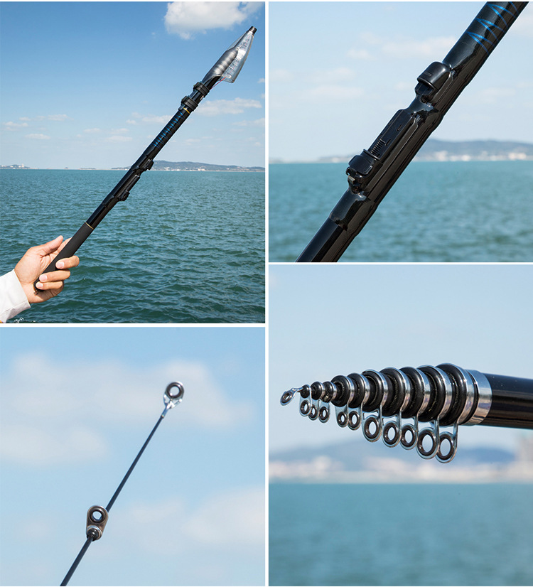 光威新品矶竿三连升矶钓竿超轻超硬手海竿两用渔具套装钓鱼竿套装