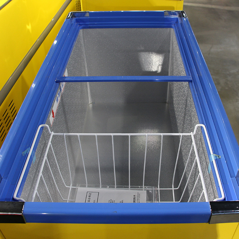 铭雪玻璃门展示柜冷柜冷藏冷冻柜饮料柜商用冰箱超市大容量雪糕柜