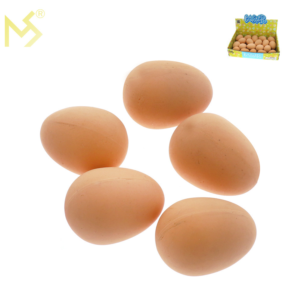 供应复活节节日装饰仿真鸡蛋 儿童惊喜彩色开口蛋
