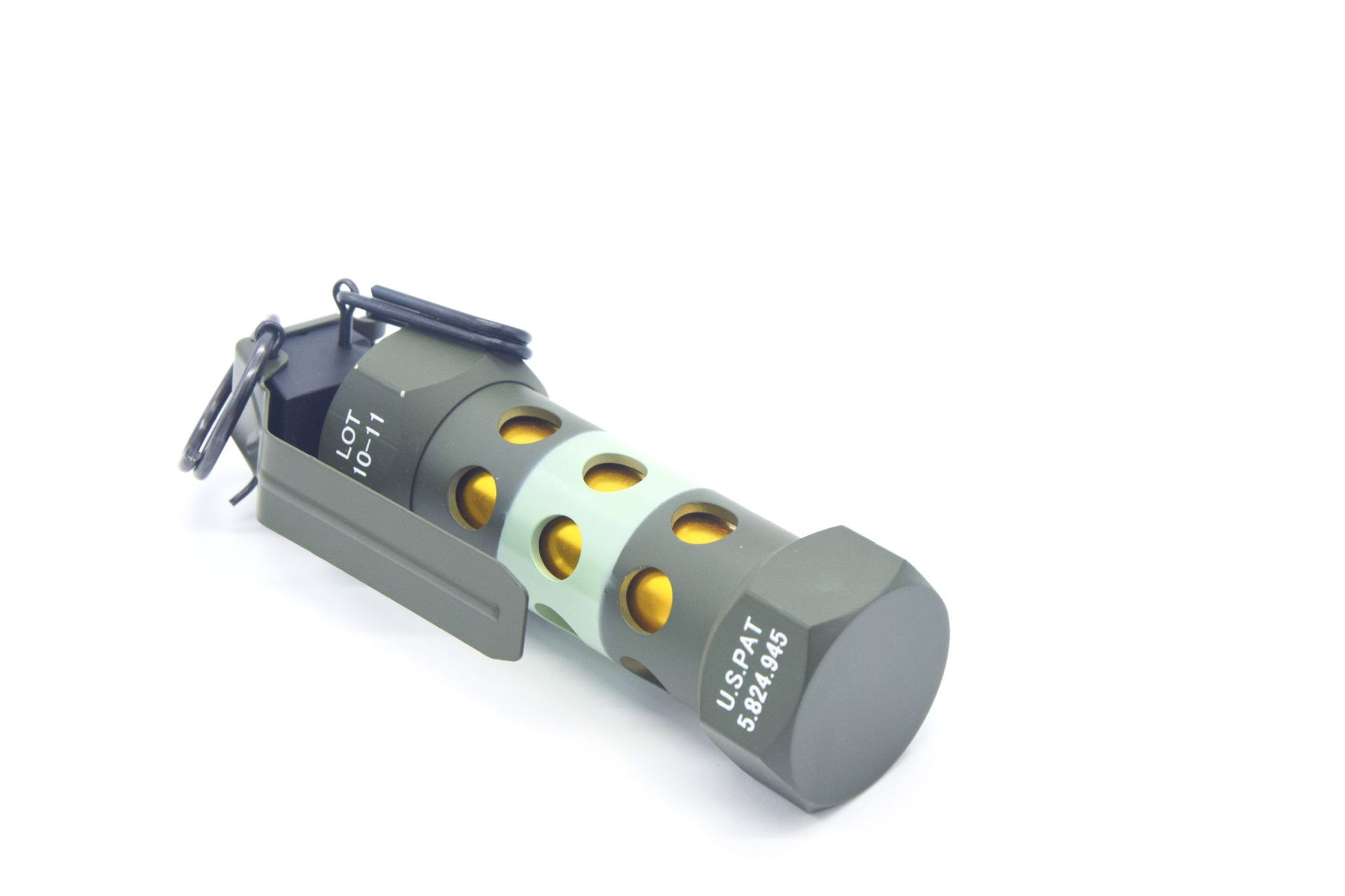 m84模型闪光弹饰品高仿真全金属不易掉漆水弹