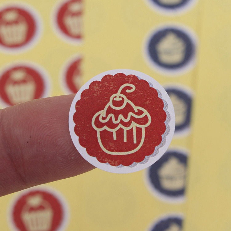 厂家定做异形不干胶 加工加粘铜版纸 定制logo不干胶印刷定制