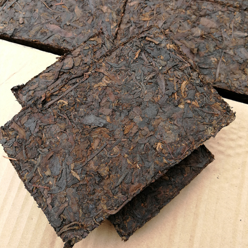 云南普洱茶砖裸光茶砖250克枣香陈香没有包装纸老茶陈茶陈年普洱
