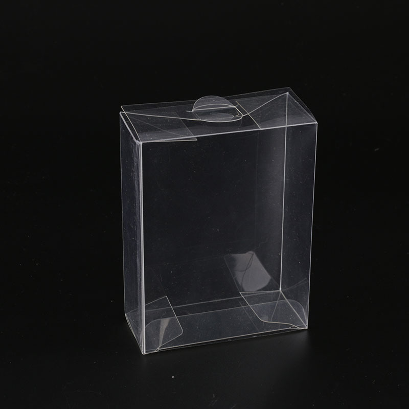 透明pvc天地盖盒子塑料包装盒蜡烛折盒茶叶pet喜庆胶盒日用品厂家