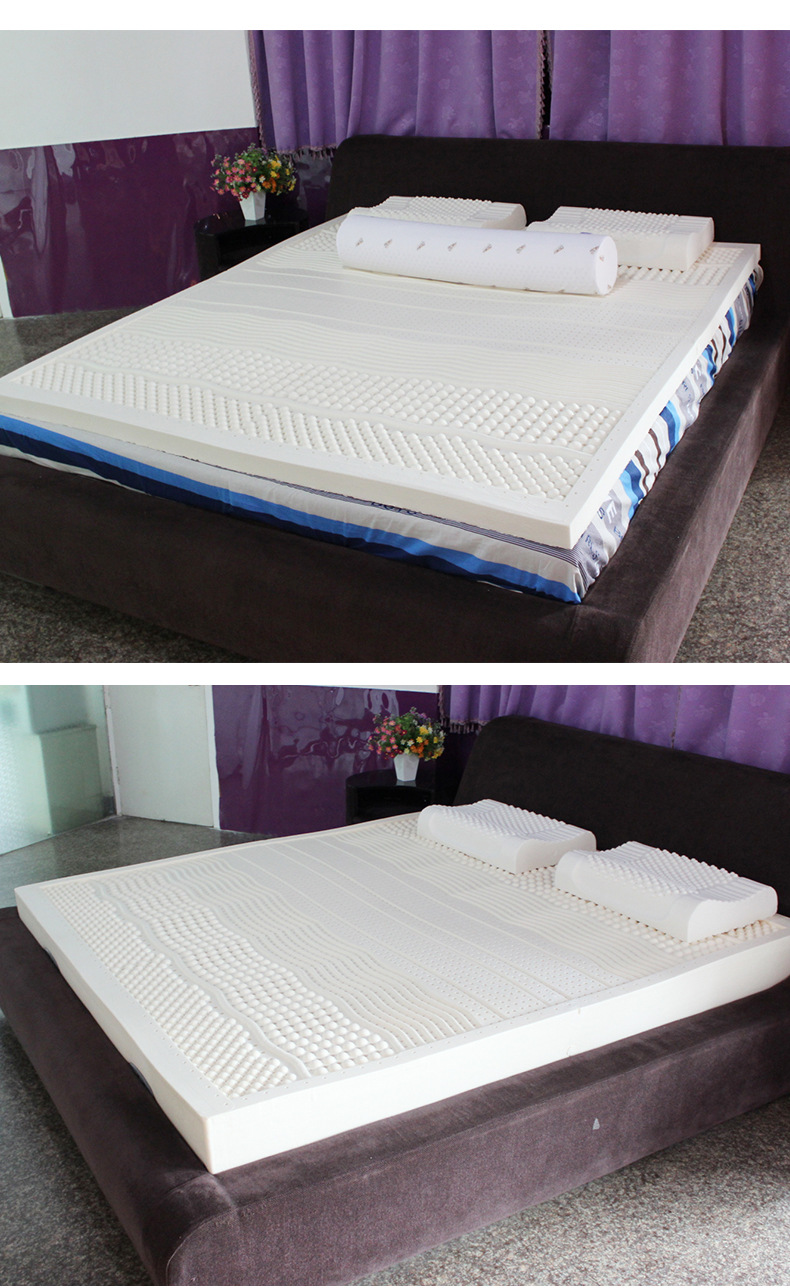 负离子天然乳胶床垫泰国天然乳胶床垫子石墨烯天然乳胶床垫子单人