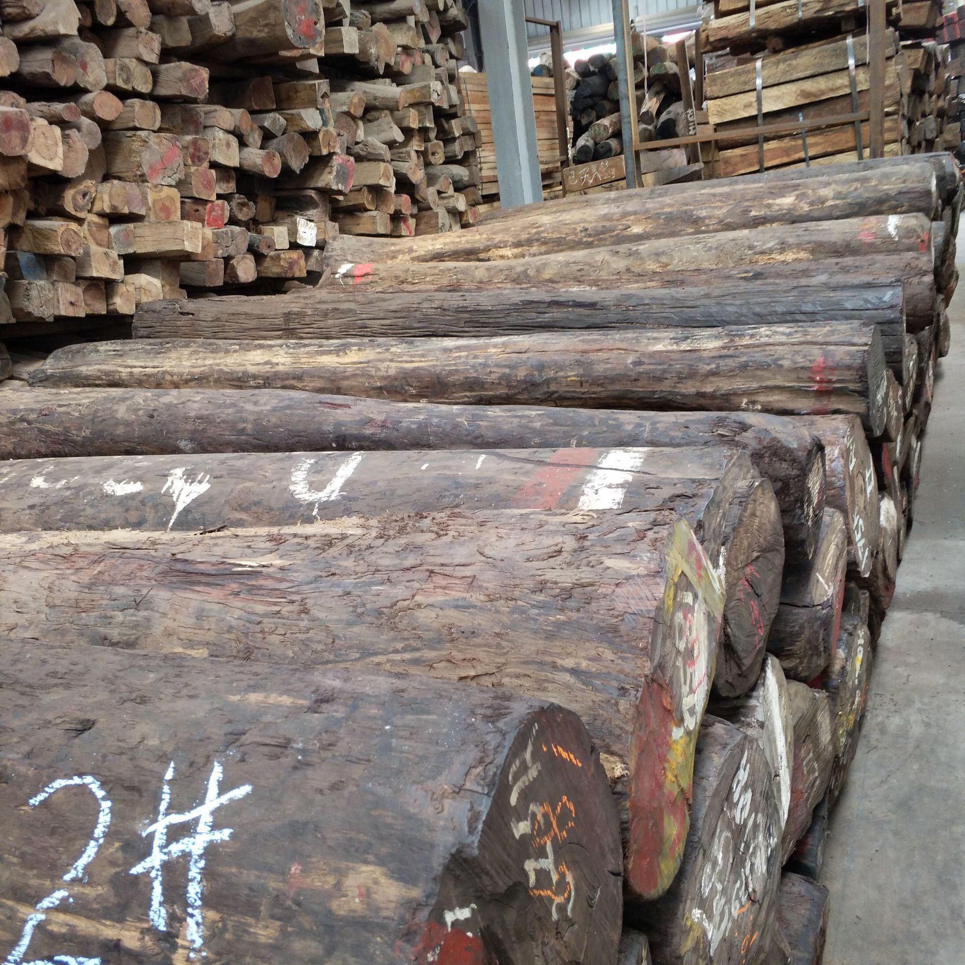 张家港原木 大叶紫檀木材 小叶紫檀现货供应 价格优惠