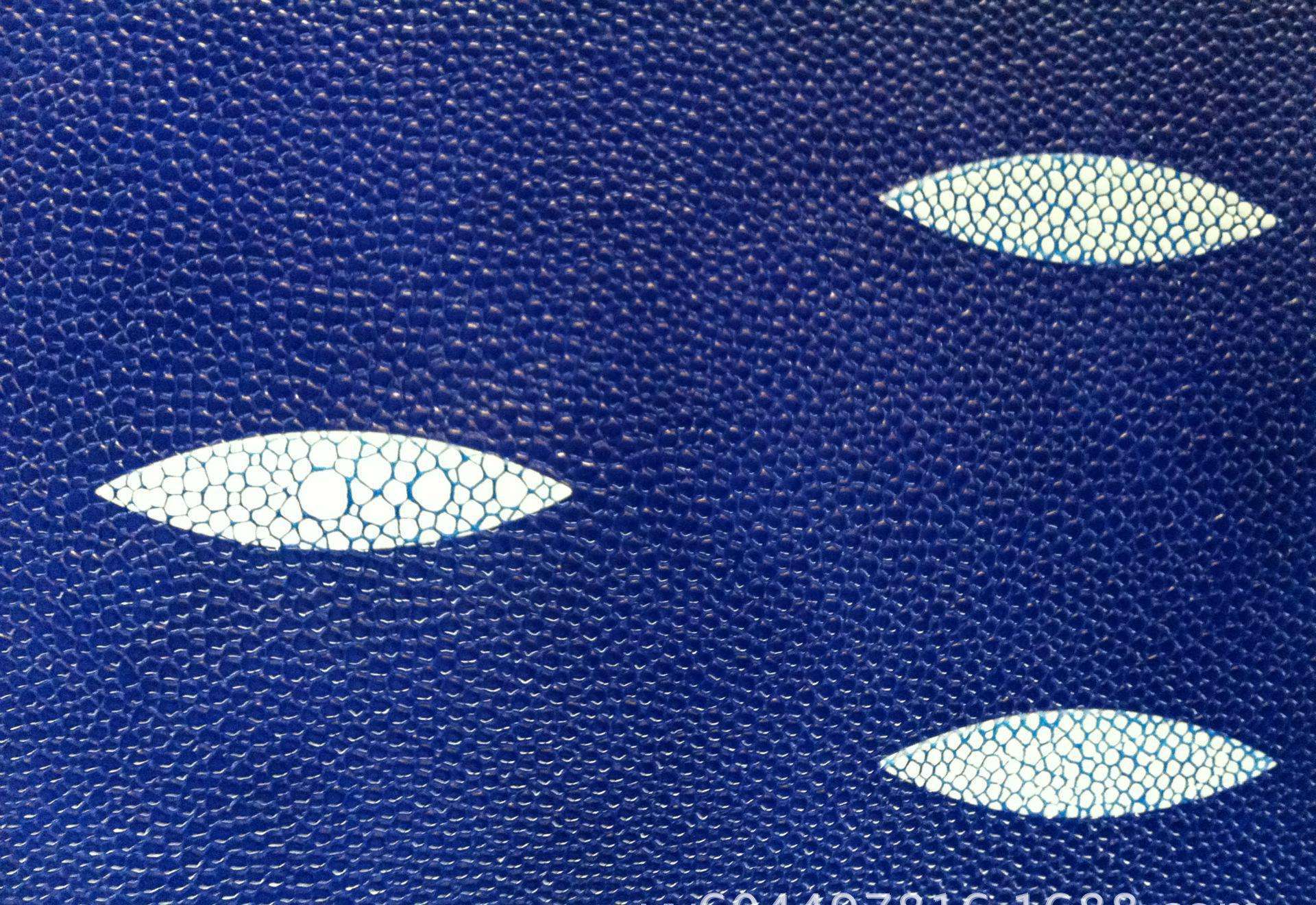 双色凹凸颗粒美人鱼珍珠鱼皮革 七彩珍珠粒鞋材饰品革