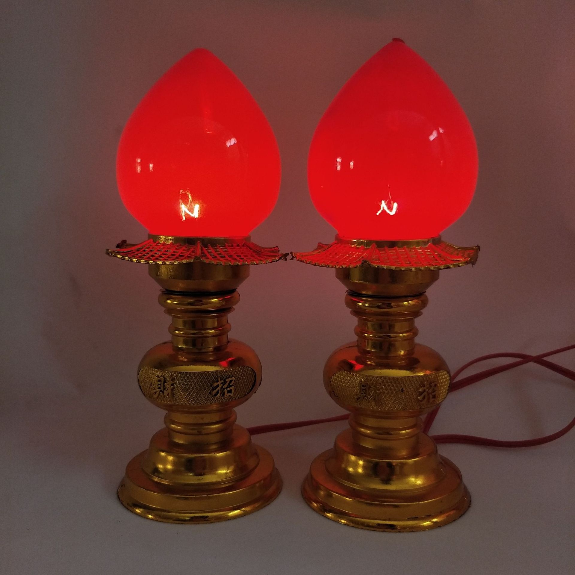 佑毅大旺财如意波灯98538 吉祥灯 神明灯蜡烛灯灯具用品厂家直供8