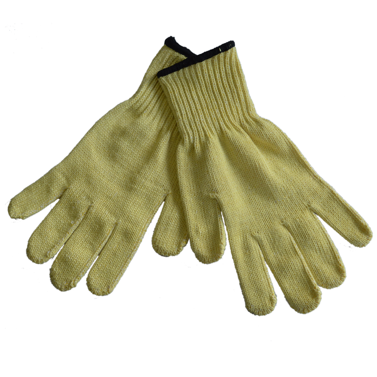 耐磨隔热防护芳纶1414防割手套 3级5级防砍防割劳保点胶防滑手套