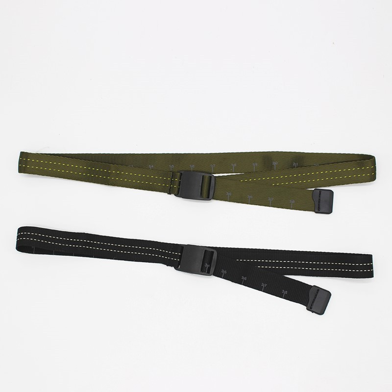 new features multi-imitation nylon waistband belt 2.5cm outdoor quick release sports belt factory direct sale