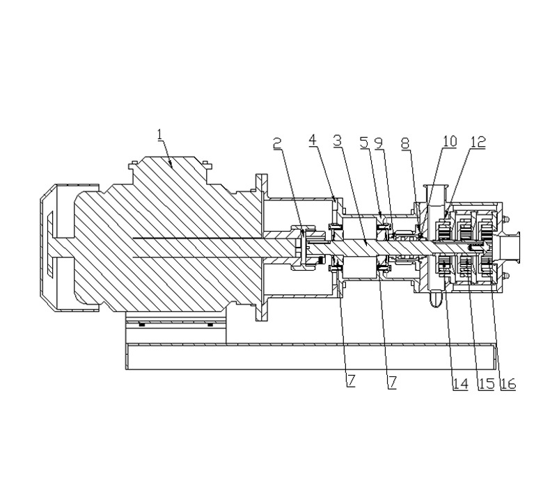 管线式三级乳化泵 304卫生级不锈钢混合均质剪切乳化泵 厂家直销