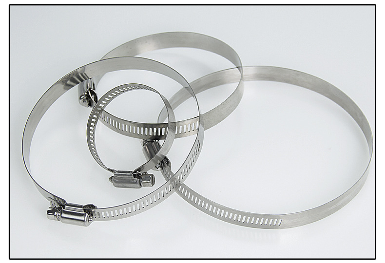 304不锈钢喉箍水管油烟机管箍卡扣卡箍抱箍管夹煤气管箍消防伸缩