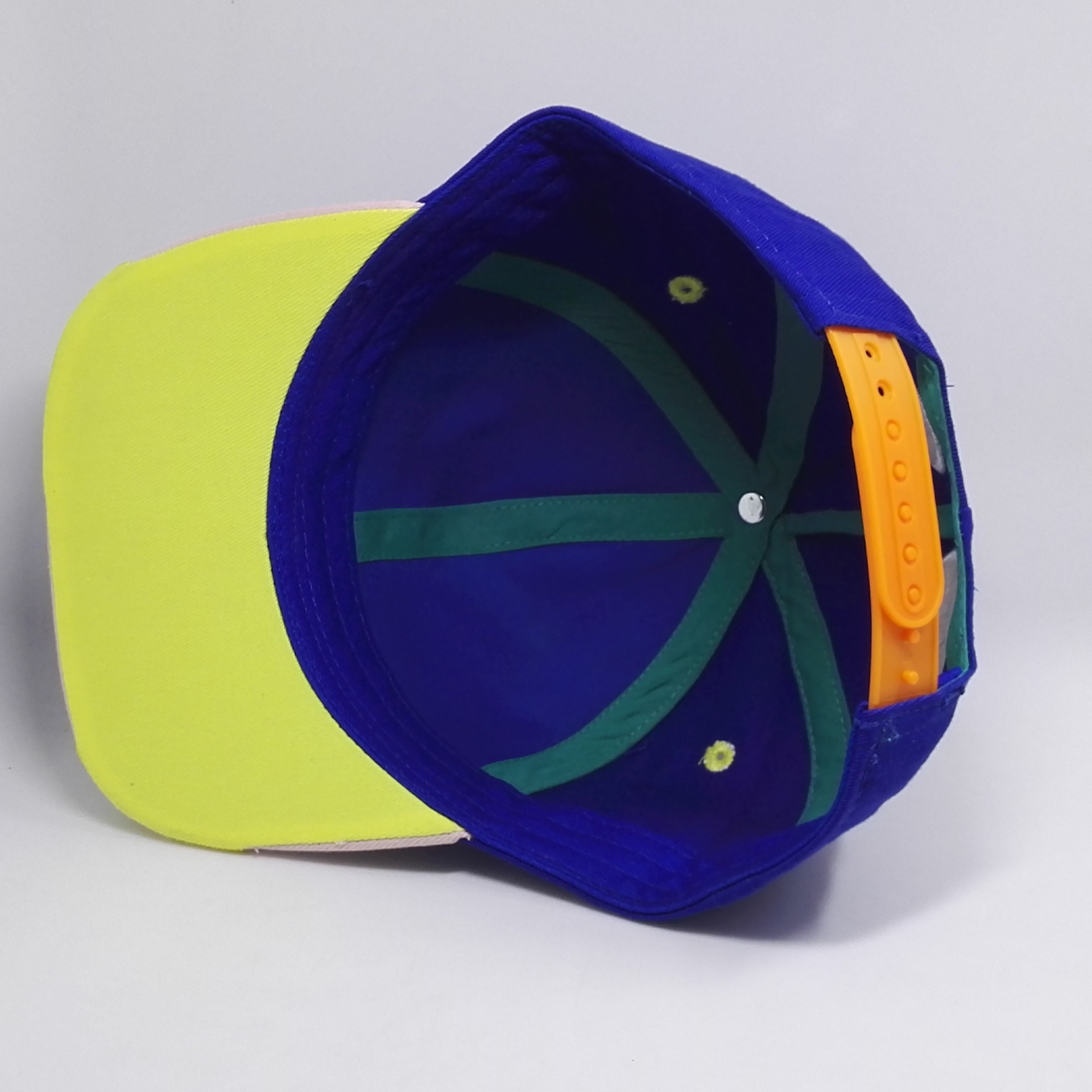 广东超大3d绣花logo儿童平沿鸭舌帽棒球帽子定制定做订做工厂家