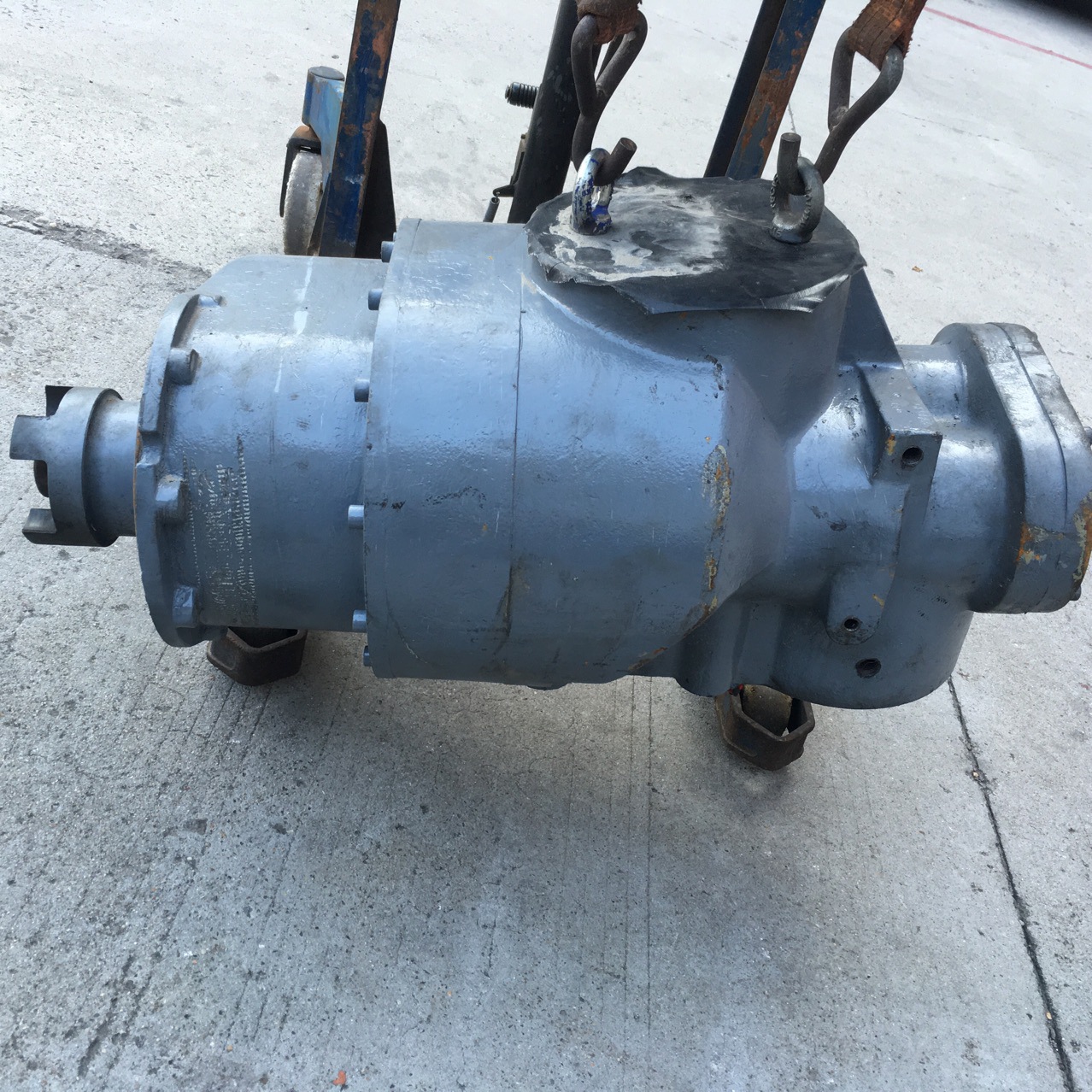 复盛螺杆主机75hp 45kw机头二手拆机件