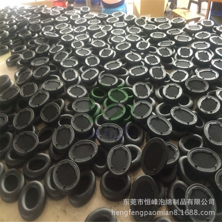 皮耳套 优质蛋白质高周波热压皮耳套厂家来图定制定制耳机异形耳套/罩