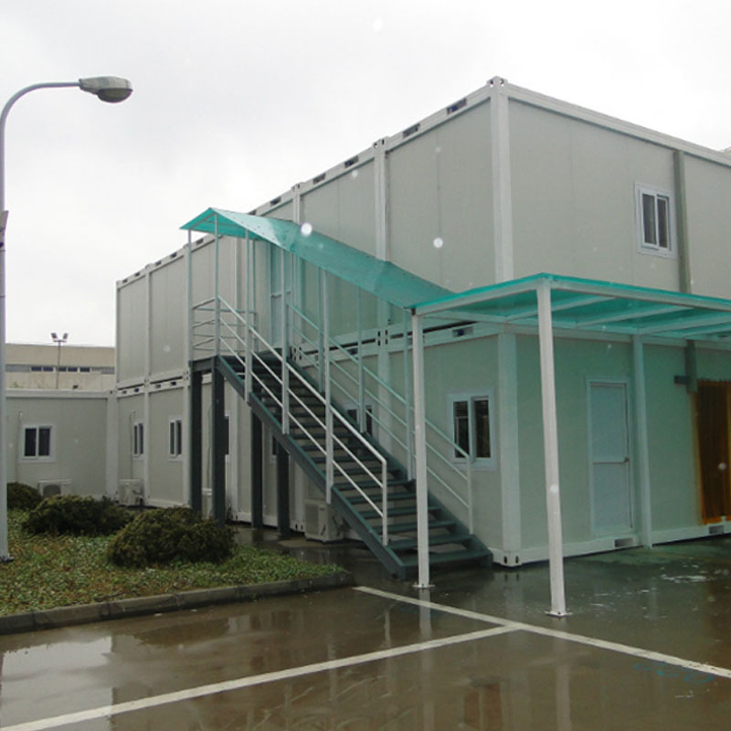 组装式集装箱房屋 抗震救灾临建房 快装安置房 工地应急房-阿里巴巴