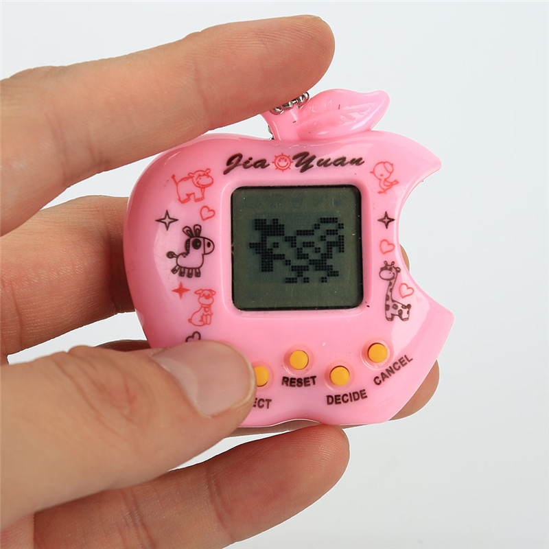 苹果型电子宠物配珠链 经典掌上玩具宠物机游戏机可定制 跨境淘宝
