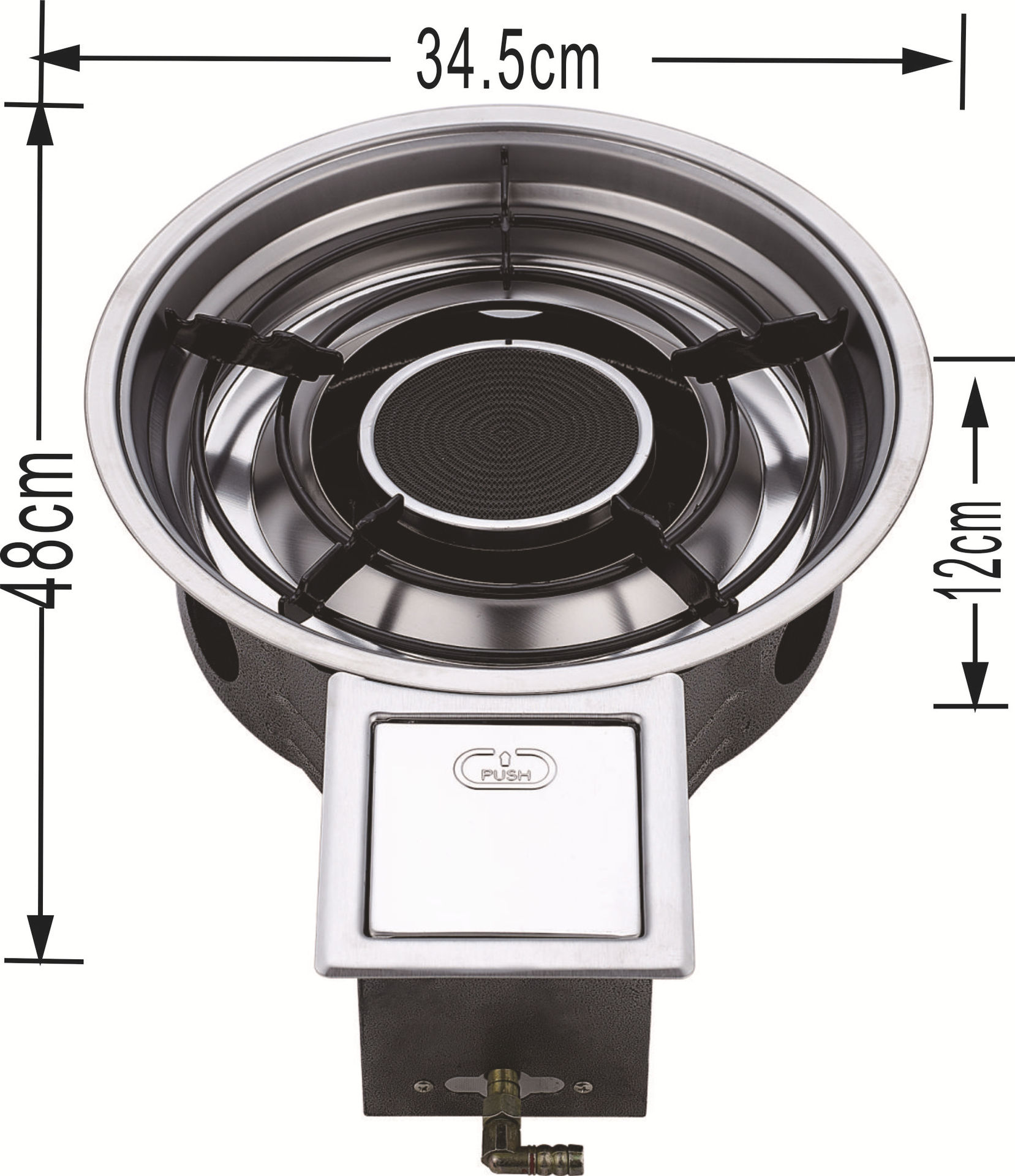 韩式火锅炉 煤气火锅炉 嵌入式火锅炉具 不锈钢嵌入式燃气灶