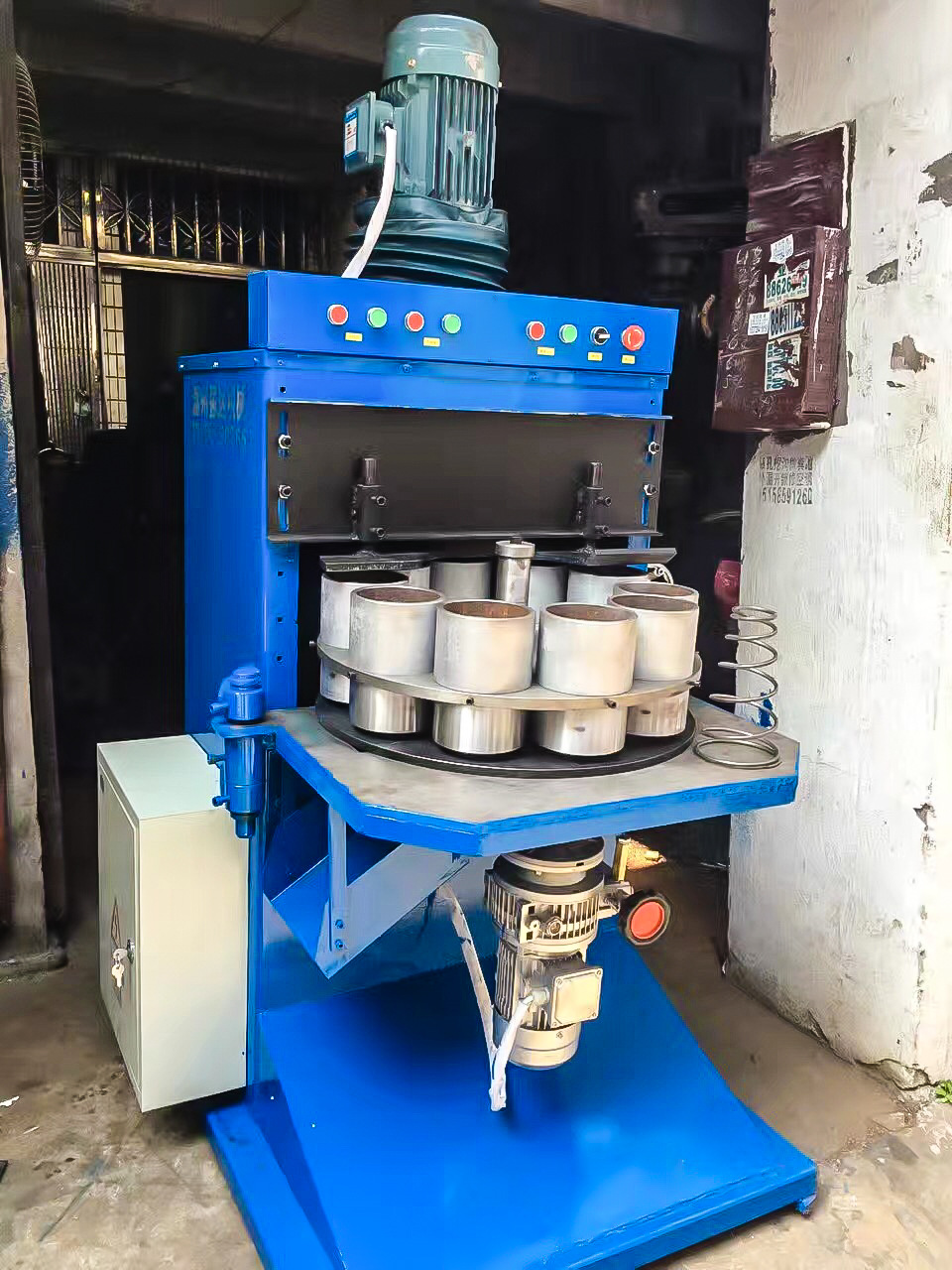 温州弹簧机厂家直销弹簧机供应全自动加高型磨簧机弹簧磨头机磨