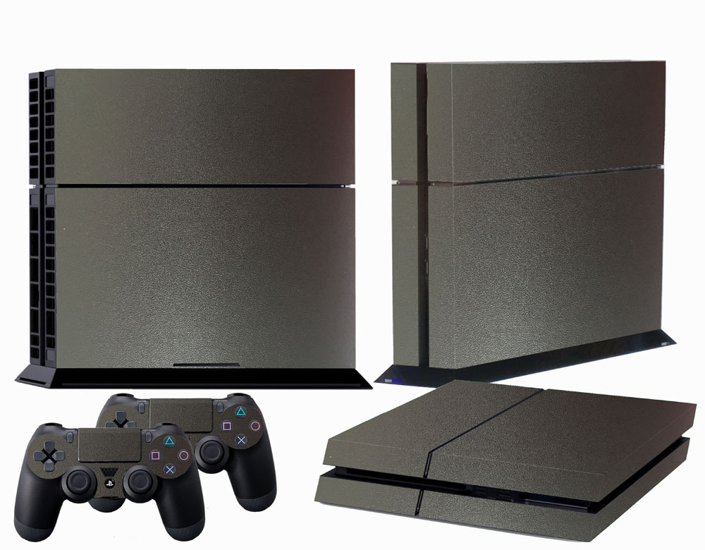 xbox slim 黑色无痕磨砂贴膜 皮肤贴 xbox ps3 ps4 wii wiiu xbox