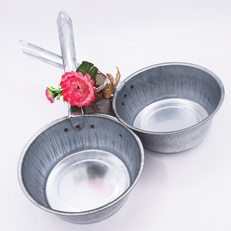 铁水舀镀锌防锈水瓢大号水勺家用舀水水瓢一元店两元店百货批发