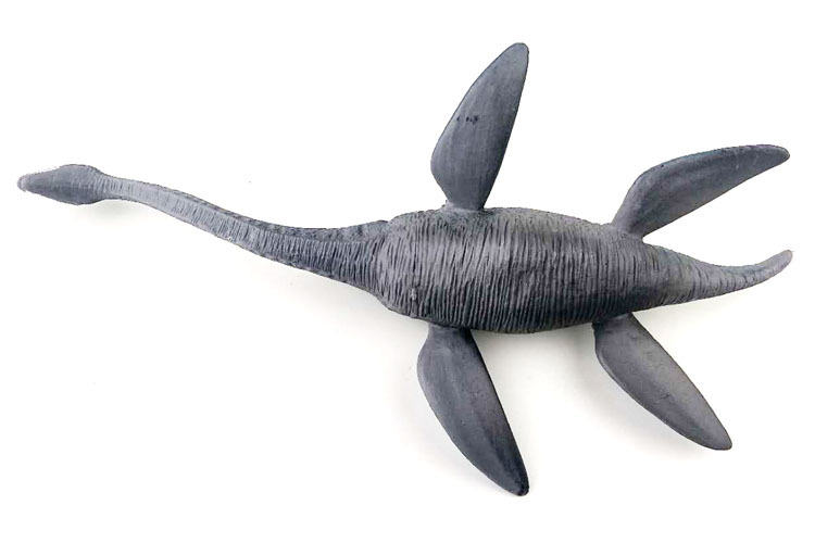 仿真恐龙模型玩具 尼斯湖水怪蛇颈龙模型玩具海洋霸王空心长颈龙