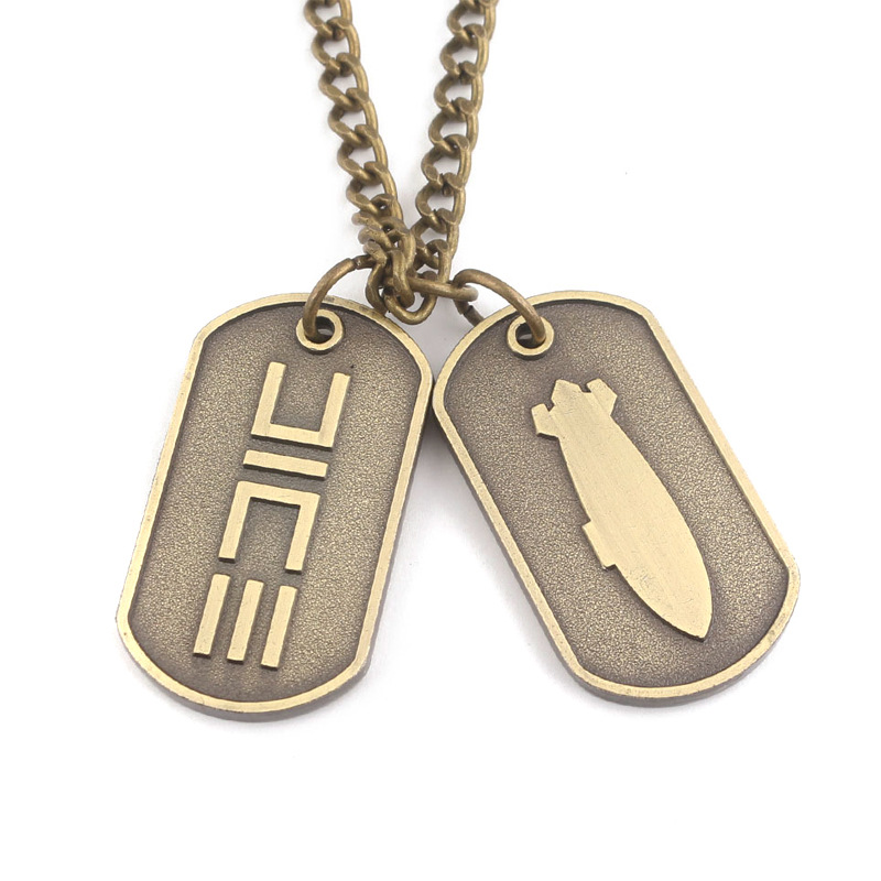 亚马逊 狗牌战地1军牌项链 游戏周边吊坠小礼品纪念品