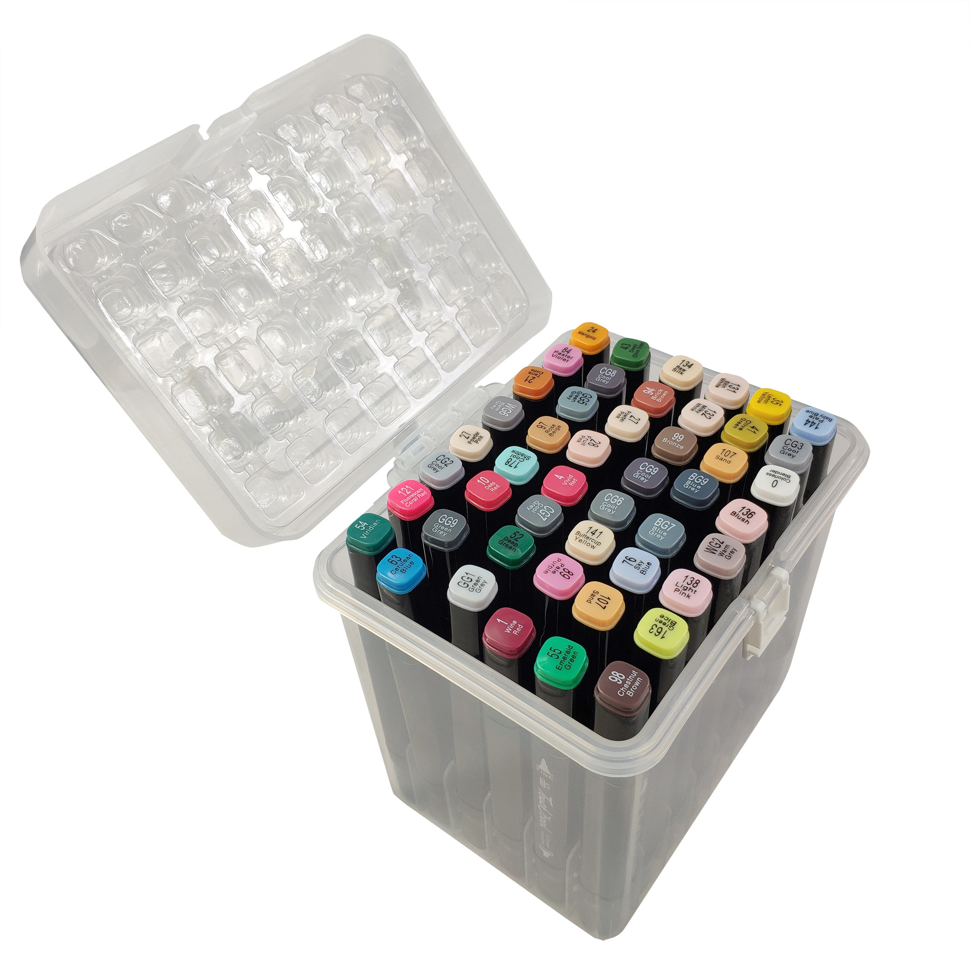 凯虹宇定制酒精双头马克笔学生专用水彩笔套装可加图案logo