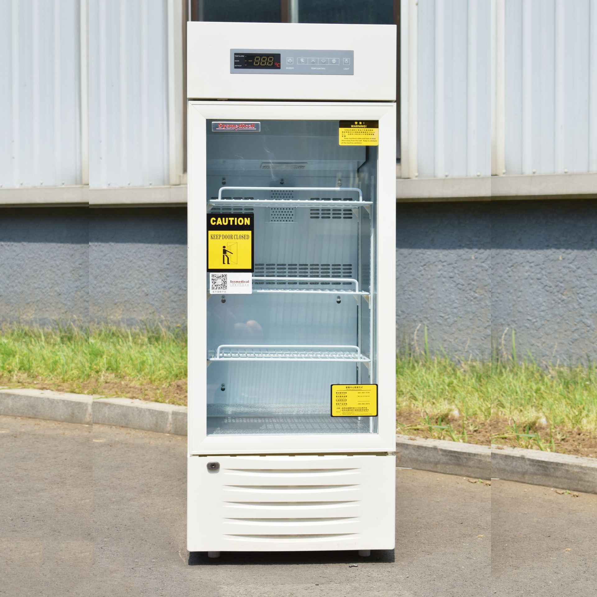 厂家直发有机玻璃800l风冷无霜 净气型 防腐柜 储药保鲜柜 药品柜