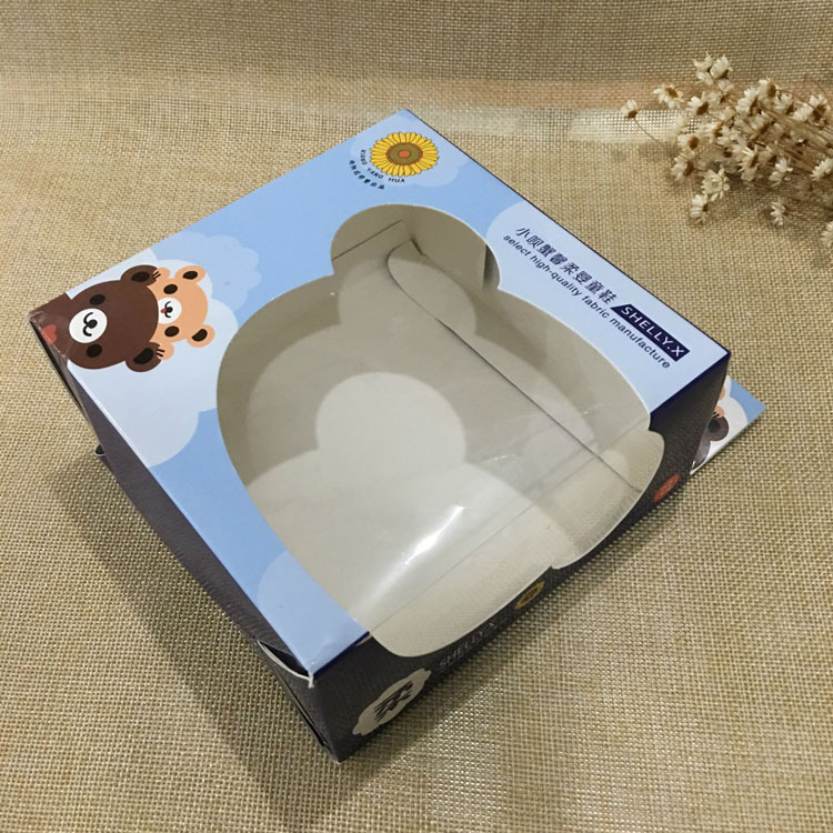 供应玩具包装盒开窗纸盒儿童毛绒玩具彩盒定制免费设计玩具彩盒