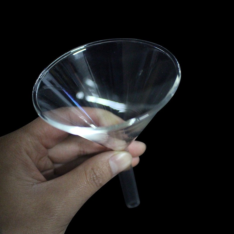 玻璃漏斗 供应实验室器皿长颈漏斗圆口漏斗规格直径60/75/90/100