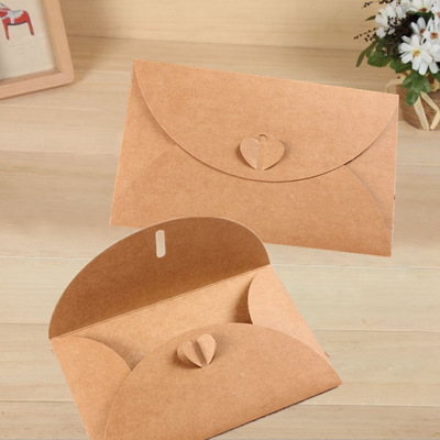 热销个性定制西式复古信封 珠光纸烫金免黏胶里纸特种信封