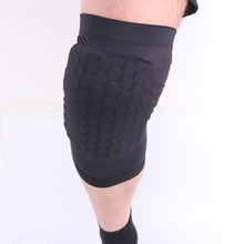 蜂窝防撞击护膝 铜离子纤维防撞运动护膝护具保护膝盖 厂家直销