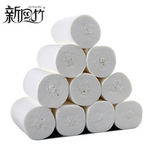 新凤竹卫生纸75g原木卷纸家用厕纸妇婴纸巾卷筒纸家庭装批发包邮