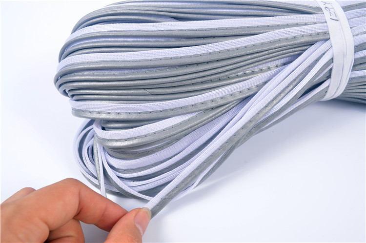 服装反光包边条 8910反光滚条工作服针缝反光嵌条手套箱包反光带