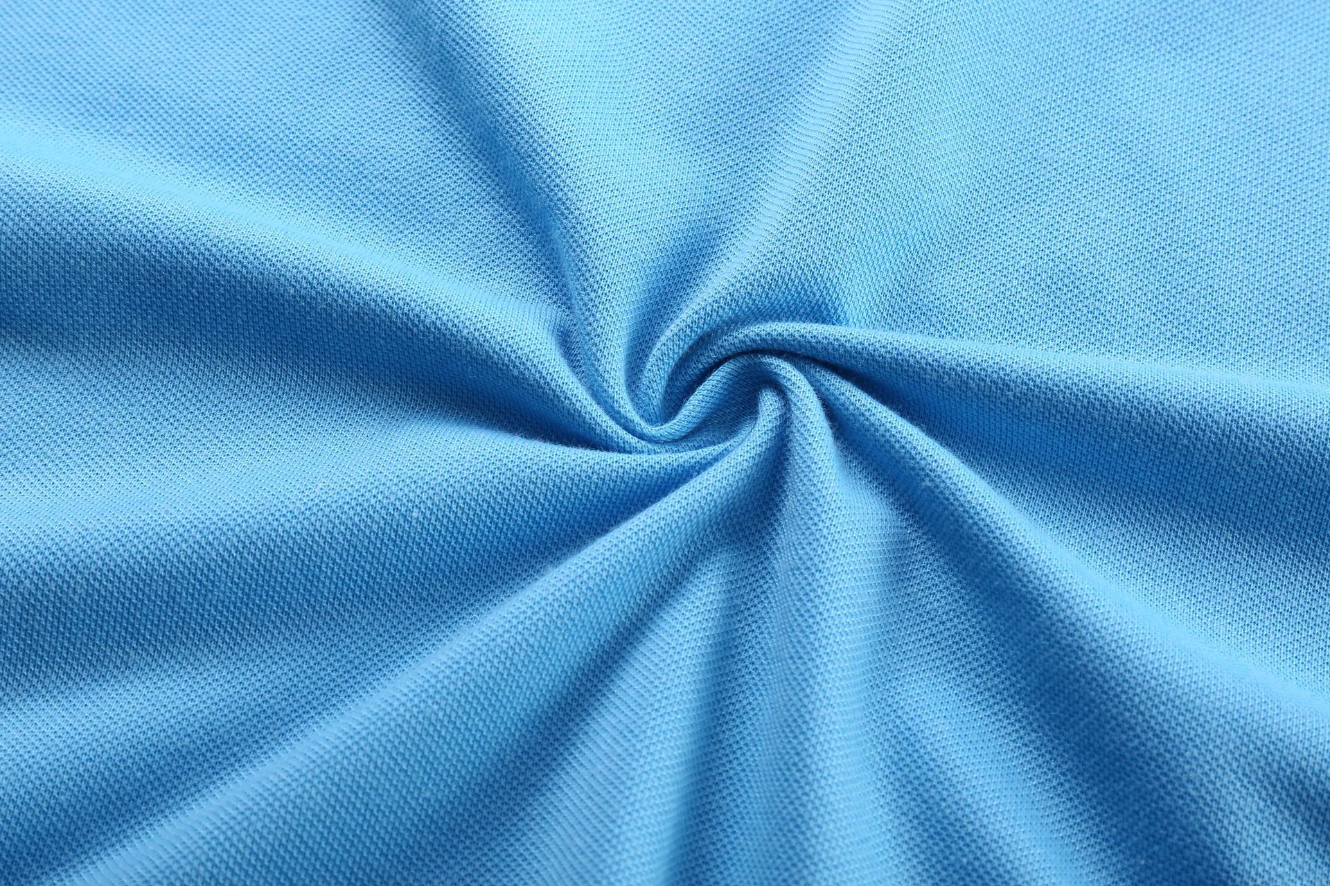 2018新款丝光棉t恤polo广告衫 工作服企业班服定制 双面领翻领衫