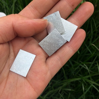 略有瑕疵 长方形包装盒薄铁片 无磁性铁皮20*15*0.