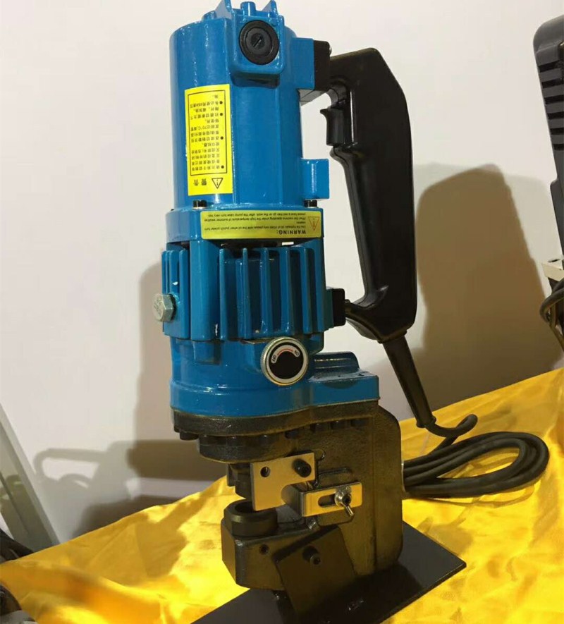 车间推荐手提式液压冲孔机 电动铜铝排打孔机